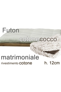 futon cotone e cocco h12cm 2 piazze