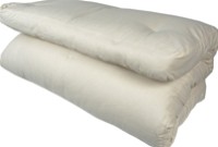  futon cotone ric. lana h.10cm singolo