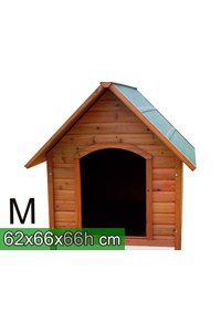 casetta per cani in legno - M 