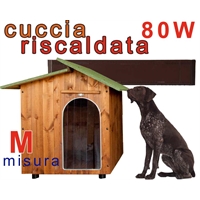 Cucce riscaldate per cani da esterno Medium 