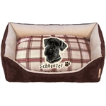 Cuccia per cane Schnauzer - sfoderabile Cuccia per cane Schnauzer - sfoderabile