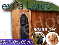 Cuccia per cani in legno - extra Large 