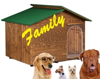 Cuccia per cani in legno - Family Cuccia per cani in legno - Family
