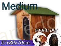 Cuccia per cani in legno -  Medium