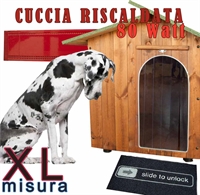Cuccia riscaldata per cani Extra Large Cuccia riscaldata per cani Extra Large