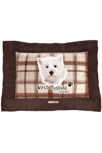 cuccia tappeto lavabile per West Highland