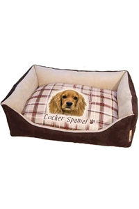 divanetto per cani Cocker Spaniel sfoderabile (british)