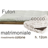 futon cotone e cocco h12cm 2 piazze