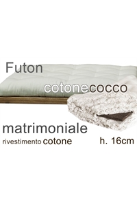 futon riv. Bio Canapa - cocco h16cm 2 piazze 