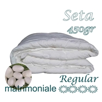 Imbottita in Seta Trapunta matrimoniale 450gr/mq 