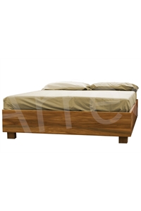 Letto in legno con contenitore - Bauletto