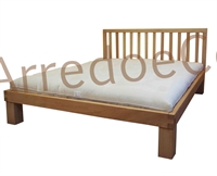 letto in legno Yuki testiera e doghe incluse