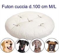 materasso per cani Rotondo Futon h.10cm
