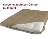 Sacco Lenzuolo Camper materassi non standard