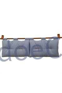 Testata letto Loto Cotone h.45cm - Moeco 2 cuscini 