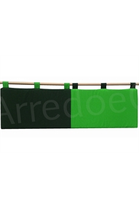 Testata letto sfoderabile Cocco: h.50cm matrimoniale