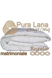 Trapunta di Pura Lana Vergine 450gr/mq matrimoniale