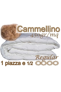 Trapunta imbottita in Cammellino - 450 gr/mq 1P1/2