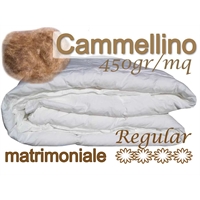 Trapunta imbottita in Cammellino - 450gr/mq  matrimoniale