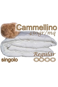 Trapunta imbottita in Cammellino - 450gr/mq singola