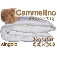 Trapunta imbottita in Cammellino - 450gr/mq singola