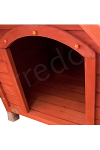 casetta per cani in legno - L 