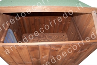 Cuccia per cani in legno - Large