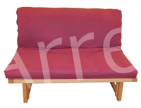 Divano letto con futon in legno Biker 