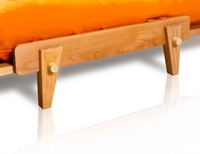 Divano letto relax Yasumi - legno a incastri con futon