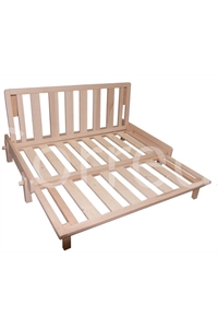 Divano letto relax Yasumi - legno a incastri con futon