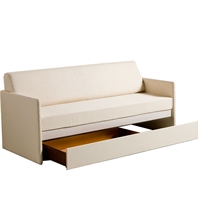 Divano letto singolo con cassetto - Gaya 