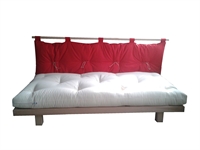 Letto divano Wood in legno massello con Futon 