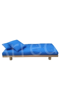 Letto divano Wood in legno massello con Futon 