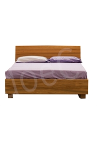 Letto in legno con contenitore - Bauletto
