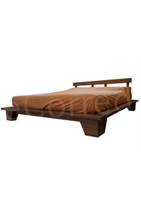 Letto in legno Felce con doghe 