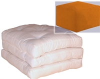 Pouf letto futon con cover Kemata