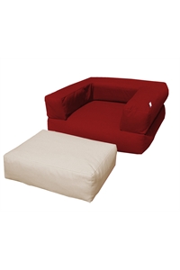 Pouf Letto futon Cubo sfoderabile