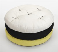 rondo futon rotondo - tessuto cotone