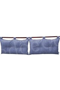 testata letto matrimoniale Duo Surat: 2 cuscini 